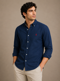 RL Navy LINEN Shirt
