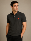 RL Collar T-shirt BLACK