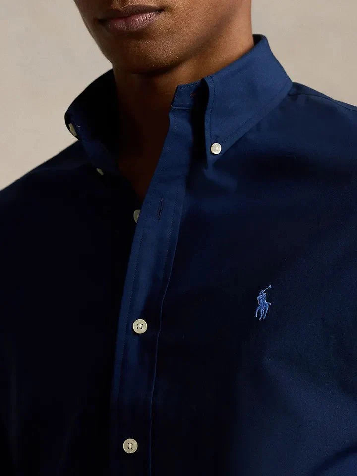 RL Navy LINEN Shirt