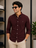 RL Wine Oxford Shirt