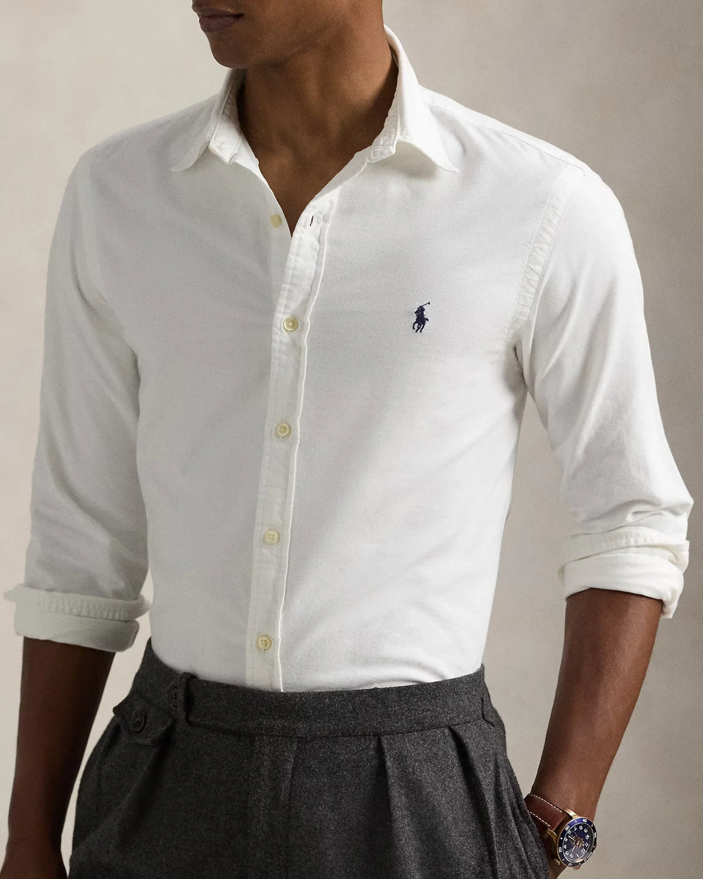 RL Classic White Oxford Shirt